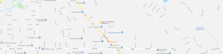 Find Us | Auto Body Repair Shop Tyler TX | East Texas Collision Repair